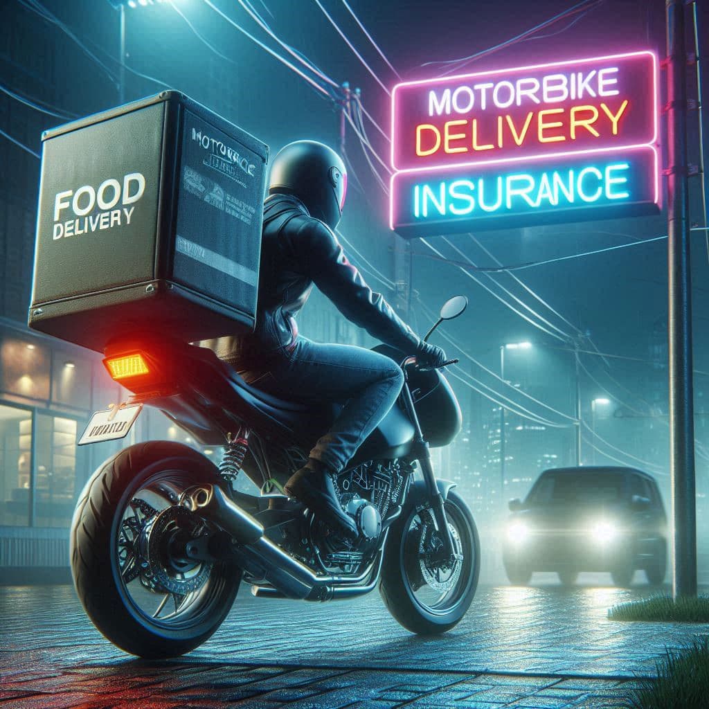 courier and food delivery motorbike insurance