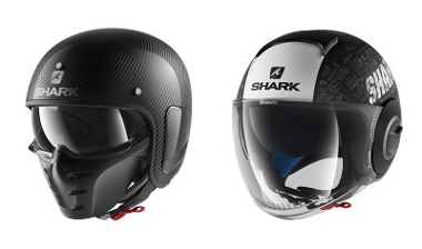shark s drak and carbon nano motorcycle helmets