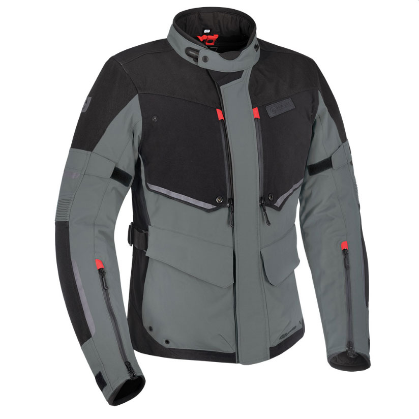 Oxford Mondial advanced textile jacket in Tech Grey colourway
