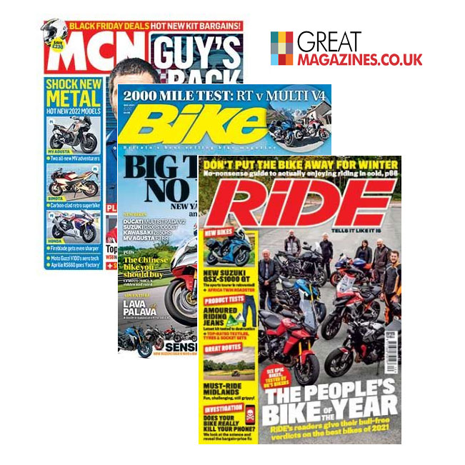 motorcycling magazine subscription